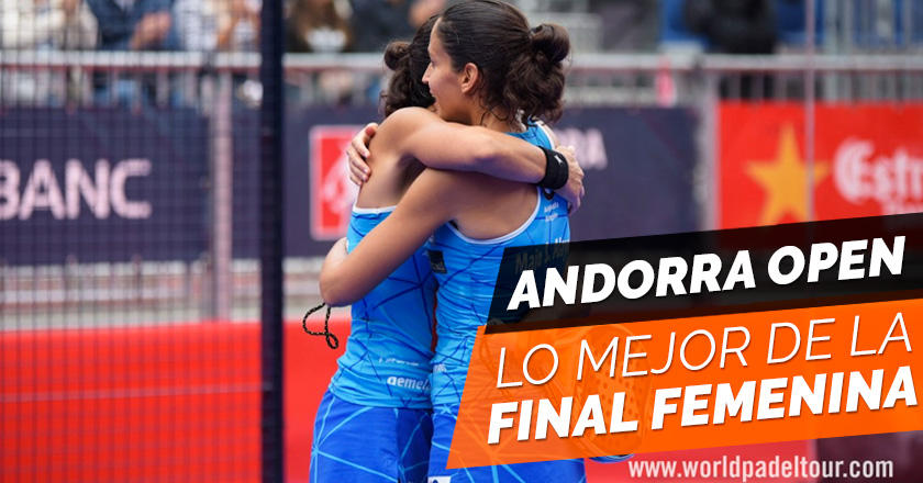 En resumen, lo mejor de la final femenina del Vallbanc Andorra Open