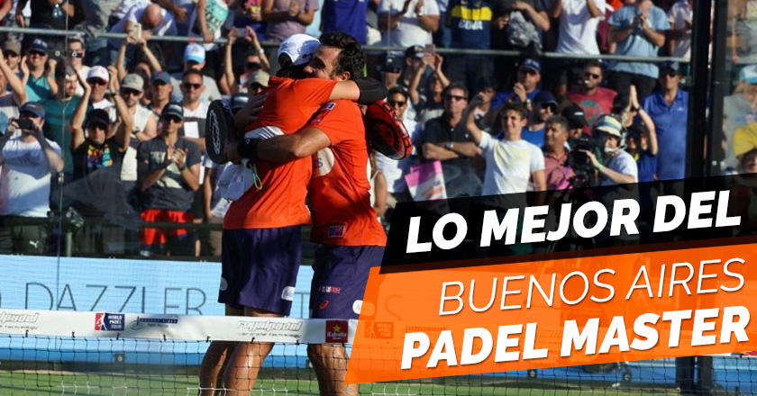 Bela y Lima lo vuelven a hacer en el Buenos Aires Padel Master