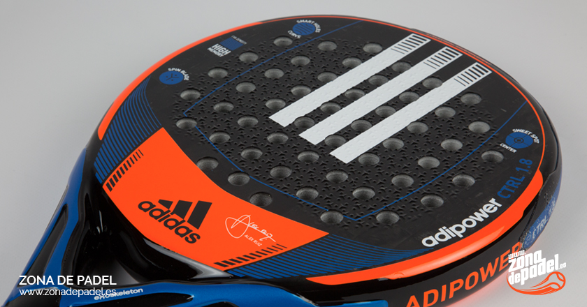 tablero Teoría establecida Catastrófico Análisis pala Adipower Control 1.8 de Adidas: situación controlada - Zona  de Padel