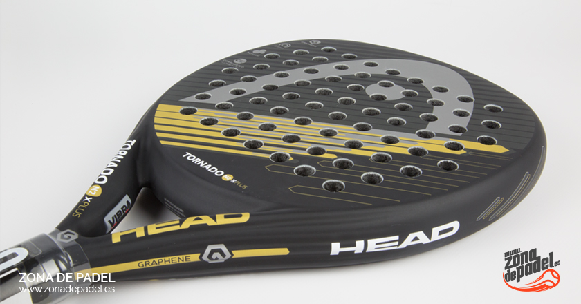 Head Graphene Tornado Plus 2018, la pala combina Grafeno y Carbono - Zona de