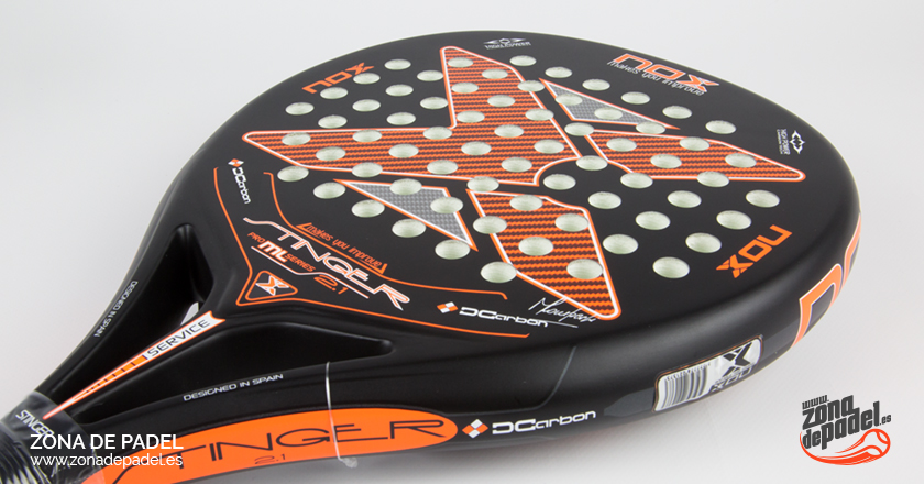 Review Pala Nox de Edición la Stinger 2.1 Fans 2018 - Zona de Padel