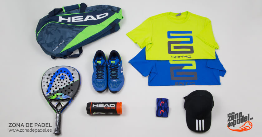 Sanyo Gutiérrez tiene nueva equipación para el World Padel Tour 2018