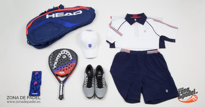 Conjunto de la marca KSwiss 2018 para jugar a - de Padel