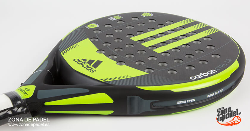 Residencia Rafflesia Arnoldi Abrasivo Pala Carbon Control 1.8, la pala Adidas de defensa, para esta temporada -  Zona de Padel