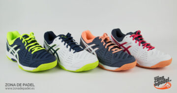 Zapatillas Asics Gel Padel Pro 3 2018 de varios colores