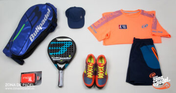 Look Bullpadel naranja y azul para hombre ¡destaca en la pista!