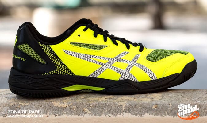 asics gel lima padel negro fluor e709y 001