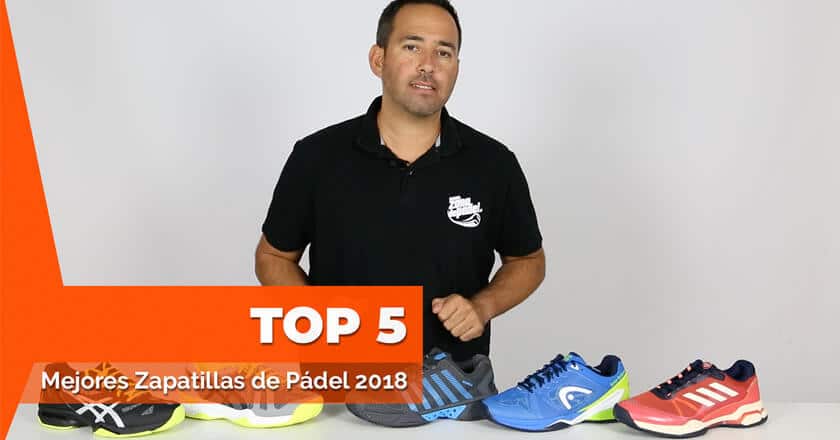 Comparativa: las 5 mejores zapatillas de pádel del 2018