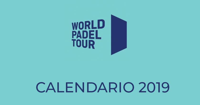 Calendario wpt 2019