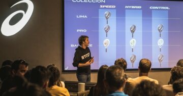 Presentación palas de padel Asics 2019