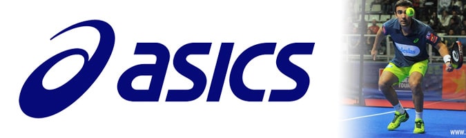 Logo marca Asics Padel