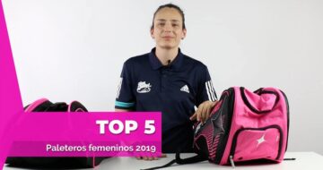 Los mejores paleteros de pádel de mujer del 2019