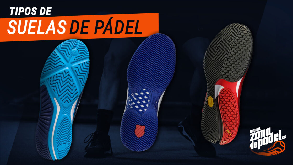 Suelas de zapatillas de pádel