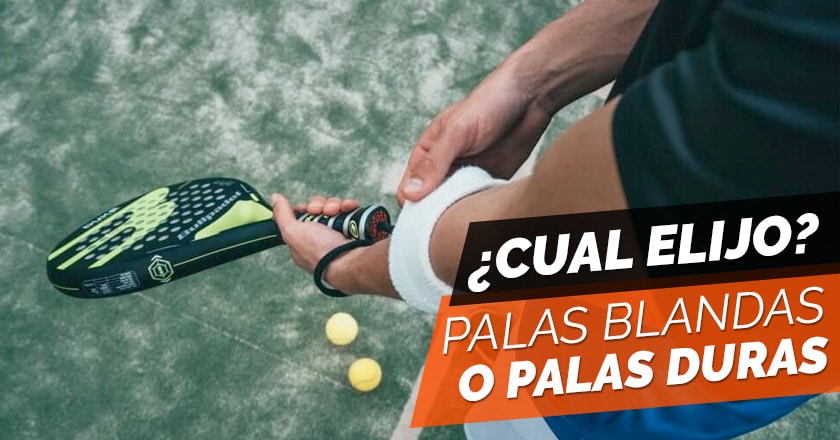 Diferencia entre palas de padel duras y blandas