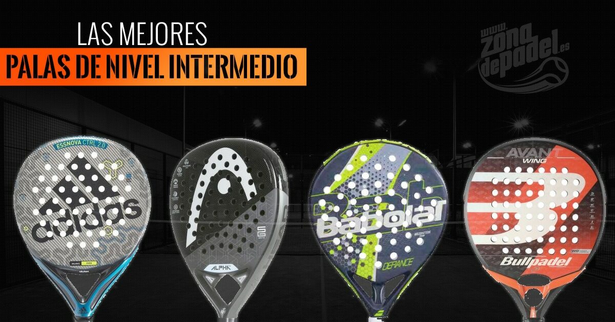 Las mejores palas de pádel de nivel intermedio