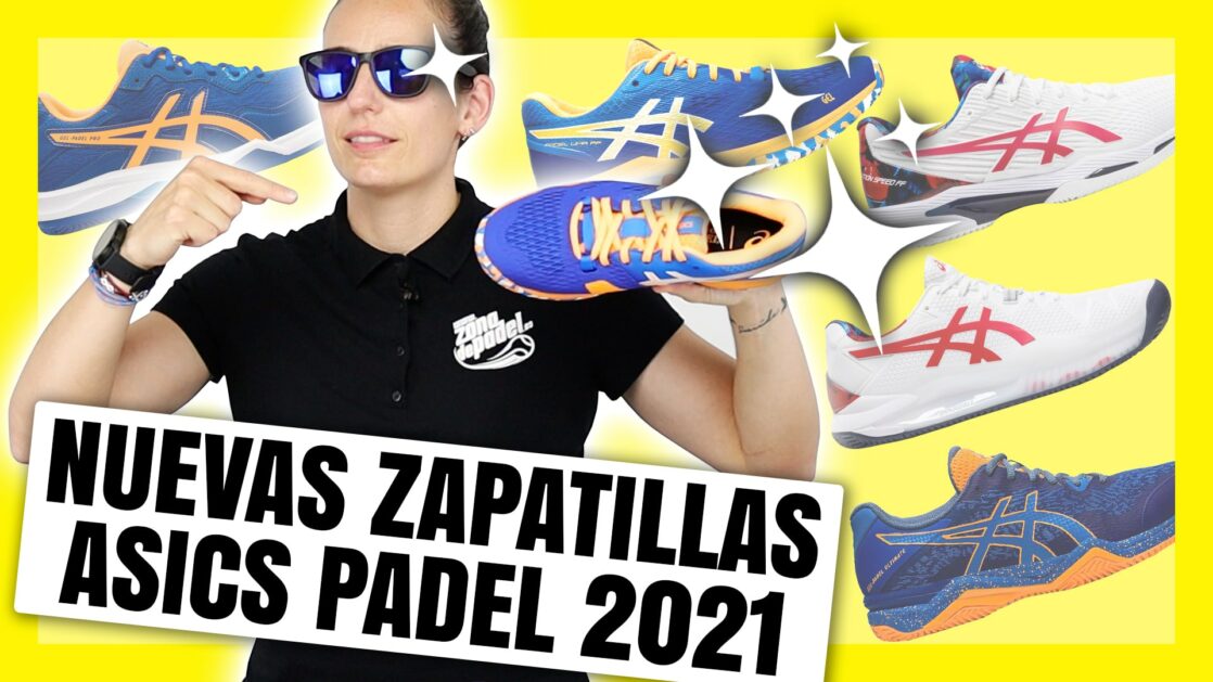 Nueva colección de zapatillas de pádel para hombre Asics 2021 AW