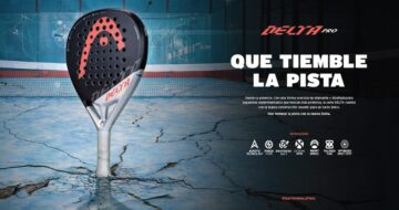 Descubre la nueva colección de palas Head 2022, la Delta se renuevan