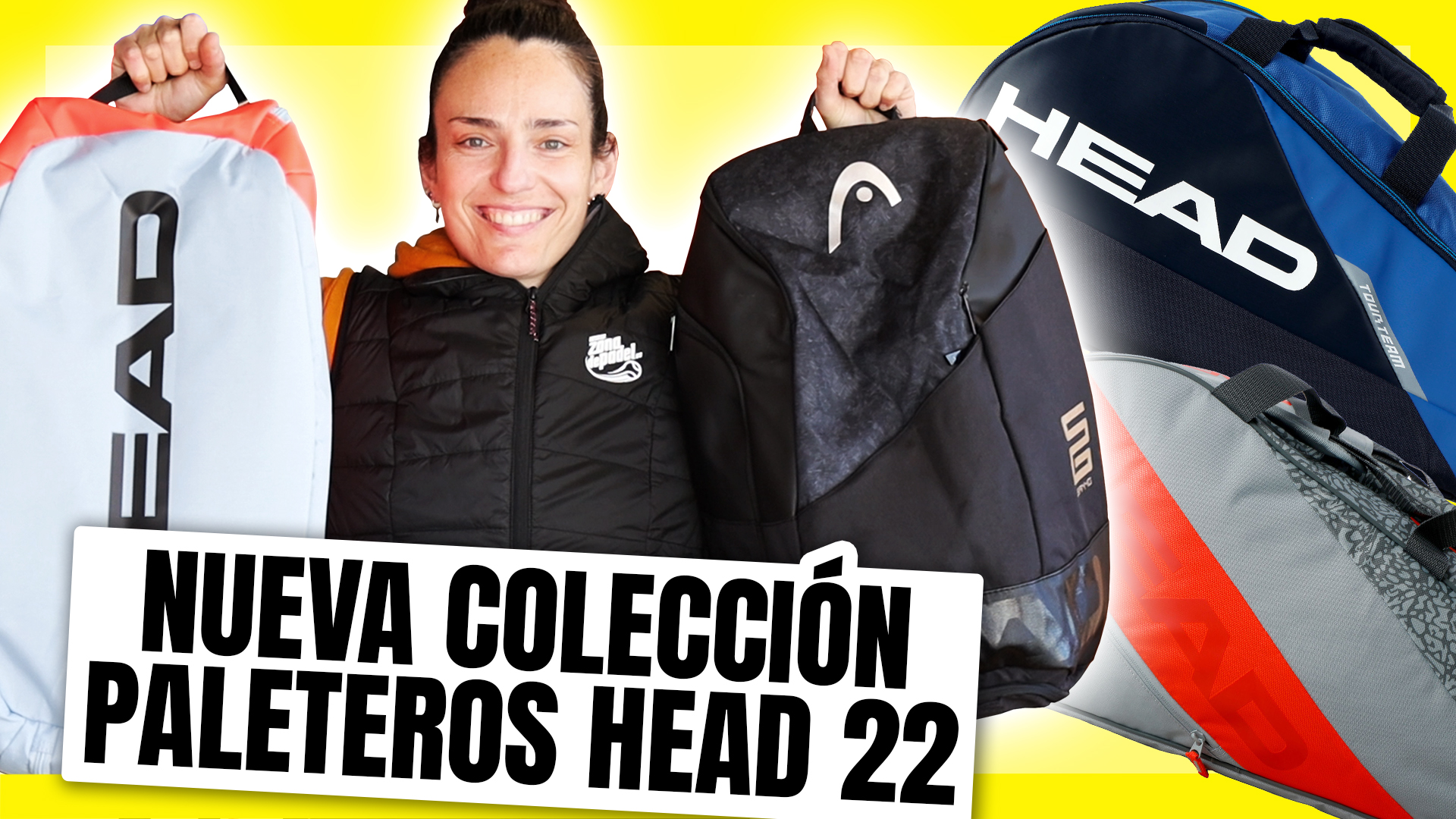 Paletero HEAD Alpha 2022 - ¡La nueva bolsa de pádel de mujer HEAD!