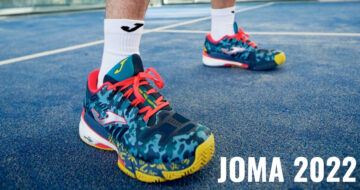 Nueva colección de zapatillas Joma 2022 del World Padel Tour