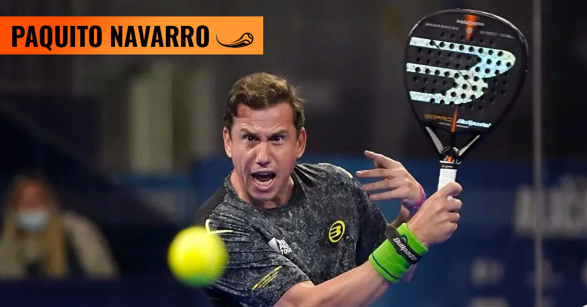 Paquito Navarro, perfil oficial del jugador World Padel Tour