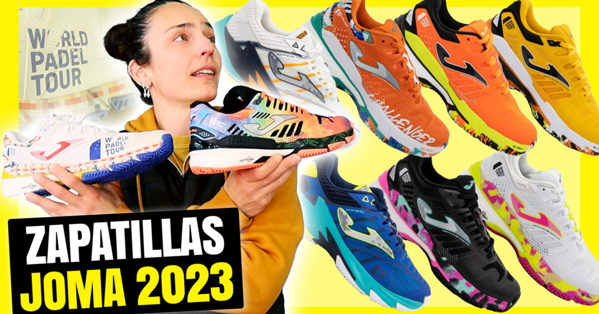 Nuevas zapatillas de pádel Joma 2023, la nueva colección del World Padel Tour