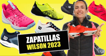 Nuevas zapatillas de pádel Wilson, colección Bela y Hurakn 2023