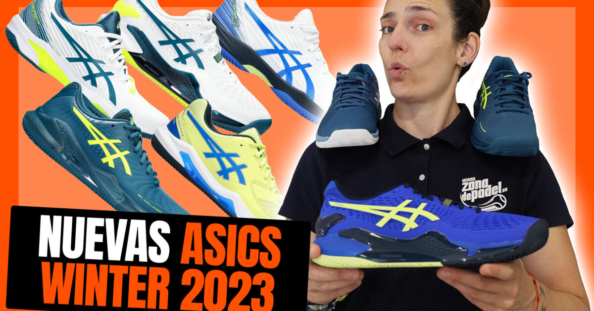 Lanzamiento, nueva colección de zapatillas de pádel Asics AW 2023