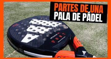 Partes de una pala de pádel