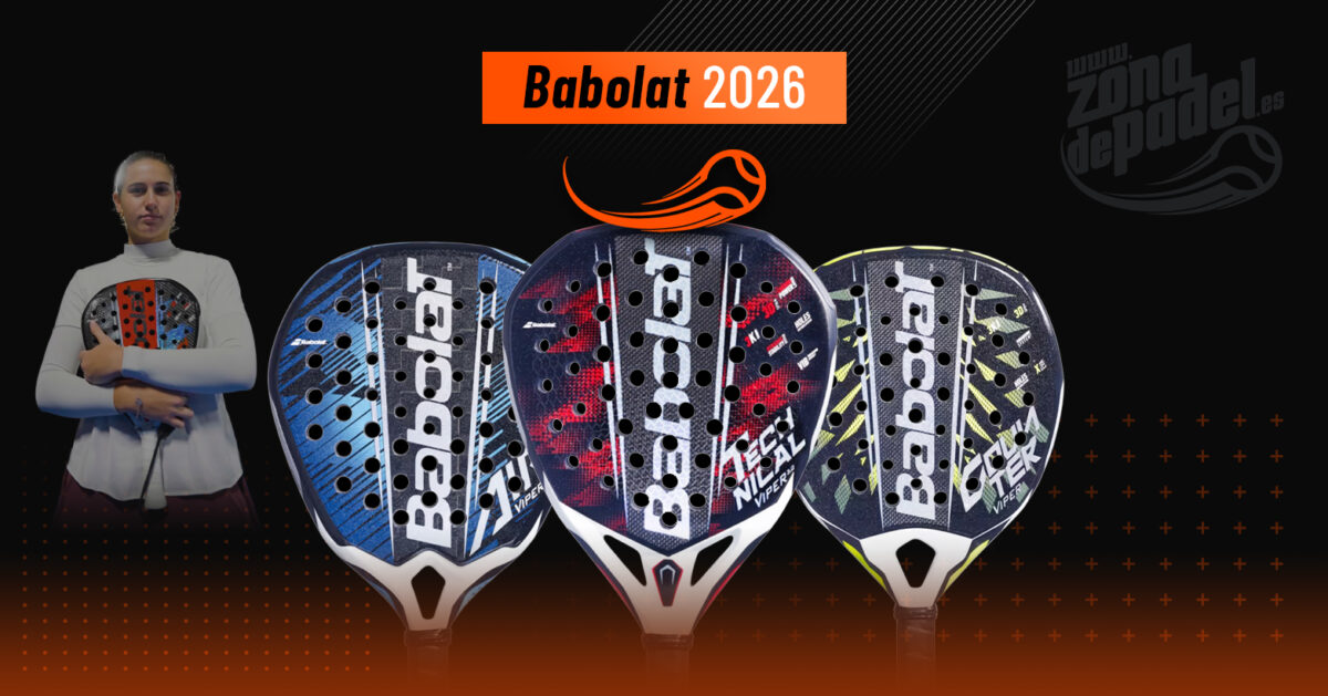 Palas de pádel Babolat 2026