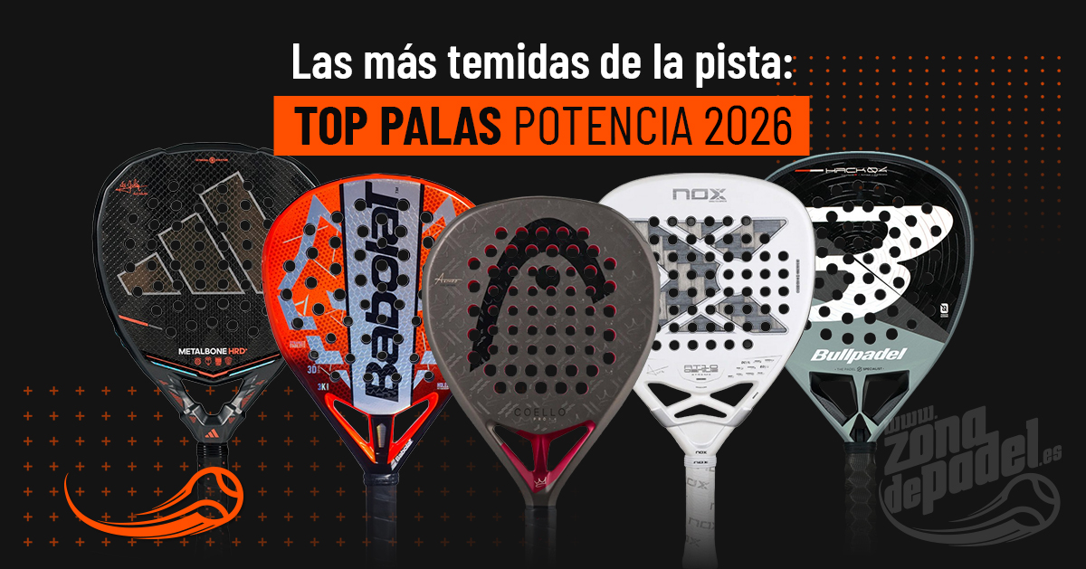 TOP 10 mejores palas de pádel de potencia 2026: domina el juego de ataque