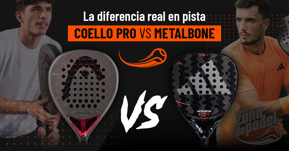 Comparativa Adidas Metalbone 2026 y Head Coello Pro 2026: diferencias y sensaciones
