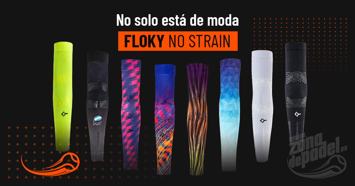 Floky No Strain: qué son los manguitos para pádel y por qué los usa Agustín Tapia