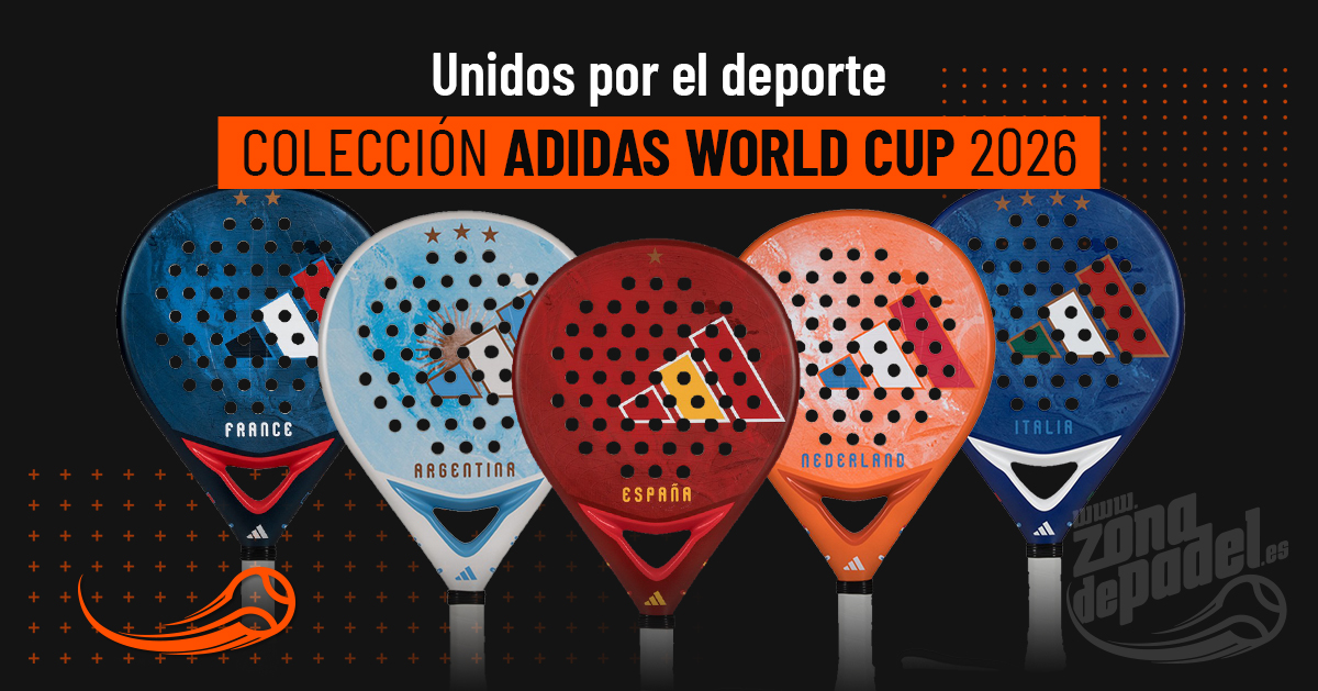 Adidas World Cup 2026: todas las palas del mundial que celebran el pádel por países