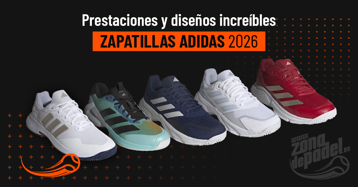 Zapatillas de pádel adidas 2026: review de los modelos clave y para qué jugador va cada uno