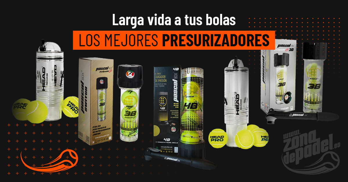 Presurizadores de pádel: cómo funcionan, si merecen la pena y cuál comprar en 2026